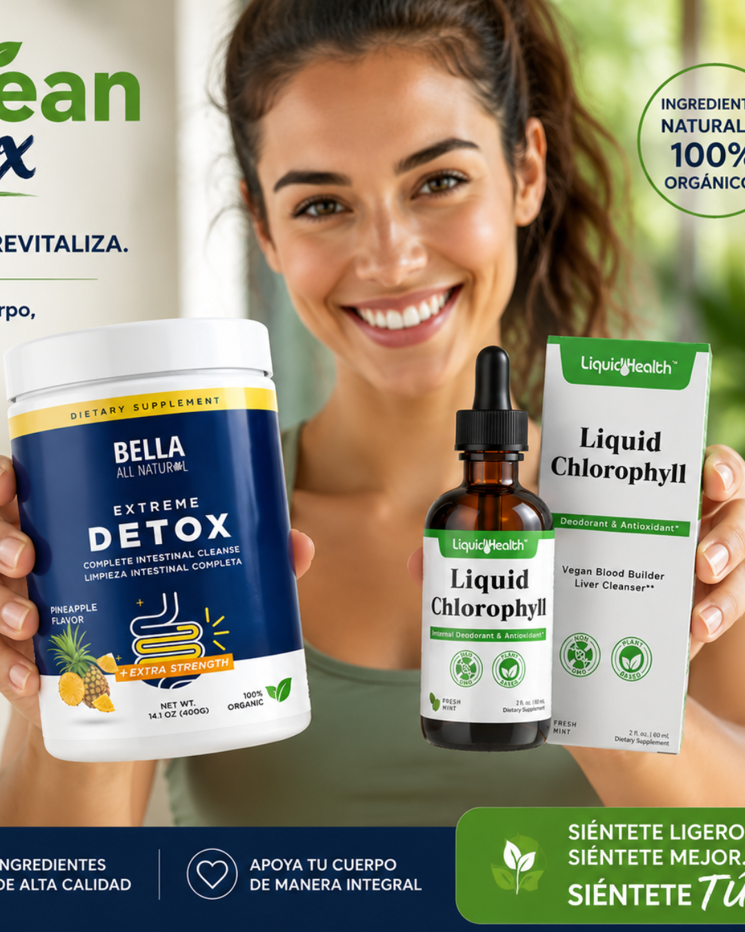 VivaClean Detox Natural para Limpieza y Bienestar Diario