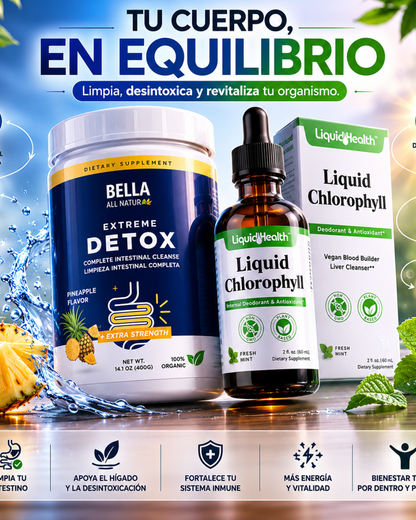 VivaClean Detox Natural para Limpieza y Bienestar Diario