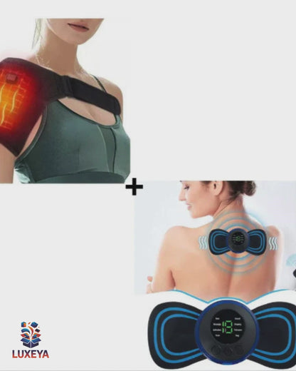 DÚO TERMO RELAX PRO Terapia de Calor para Alivio Muscular Completo